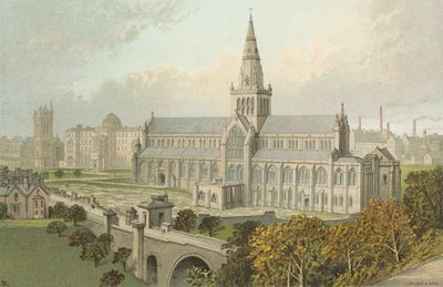 Glasgow Cathedral by English School